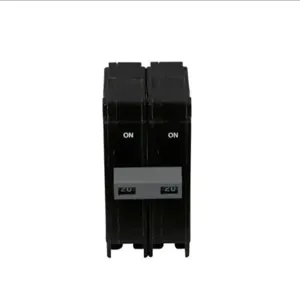 EATON CHB220 Type Chb Circuit Breaker, 20A, Two-Pole, 120/240V, 10 Kaic | BJ8JMP