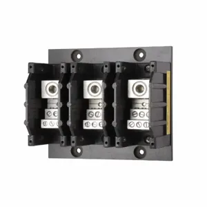 EATON CHDB3233 Open Style Power Distribution Block, 600 VAC, 310 A, 3 Poles, 4 AWG to 300 kcmil | BJ8JPQ