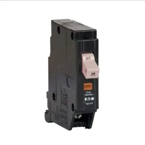 EATON CHF125ST Ch Thermal Magnetic Circuit Breaker, Type Chf Plug-On Circuit Breaker, 25 A, 10 Kaic | BJ8JQR