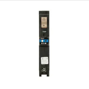 EATON CHFAFGF115PN Ch Arc Fault / Ground Fault Circuit Breaker, Plug-On Neutral, 15 A, 10 Kaic, Single-Pole | BJ8JTY