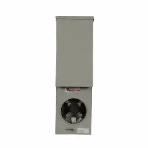 EATON CHRSXU Pedestal Mount Metered, Pos 1: None, Pos 2: None, Pos 3: None, Bottom, Surface | BJ8LFG