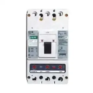 EATON CKDPVS3400W Molded Case Circuit Breaker, 600 VDC, 400 A, 3 kA Interrupt | BH9YHX