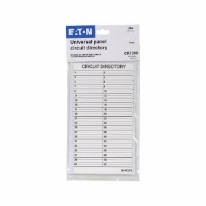 EATON CKTDIR Loadcenter- und Leistungsschalterzubehör, 42 Schaltkarten | BH9YLC