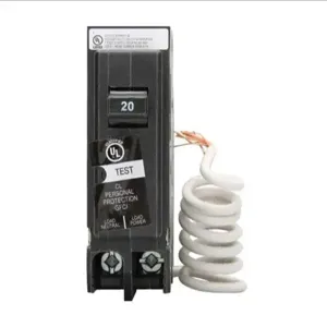 EATON CL115GFT Miniature Circuit Breaker, Single Pole Design, 10 kAIC, 15 A | CE6GKW