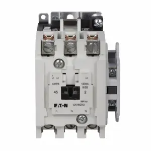 EATON CN15GN3TB Nema Freedom Non-Reversing Contactor, 3 Hp At 115V, 7-1/2 Hp At 230V, 10 Hp At 208V | BH9ZCG 6VMK3