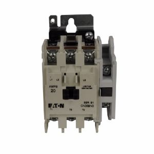 EATON CN35BNY8AB Cn35 Electrically Held Lighting Contactor, 20 A, 1 No, 20 A, 5 Hp, Three-Pole | BH9ZGH