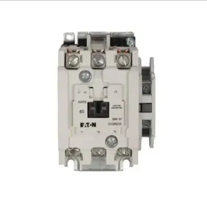 EATON CN35GN3TB Cn35 Electrically Held Lighting Contactor-Open Type, 60 A, 1 No, Three-Pole | BH9ZJP