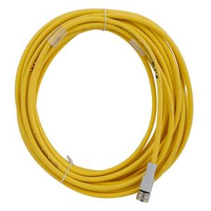 EATON CSAS4F4RY2205 Global Plus Connector Cable, Straight, Polyurethane Enclosure, 4 Pin, 4 Wire, Straight | BJ2ATU