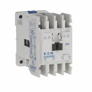 EATON D15CR22AB Nema Machine Tool Relay, D15, Freedom, 600V Multi-Pole Relay, Four-Pole | BJ2CAJ