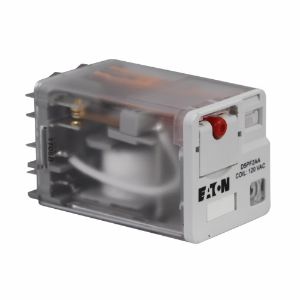 EATON D2RR4T Ice Cube Relay, 4Pdt, 6A, 24 Vac Coil | BJ2CUK