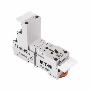 EATON D2PAL D2 Socket, Used With D2Pr2, D2Pf2 Relays, Module Size B, 300V Nominal Voltage | BJ2CRV