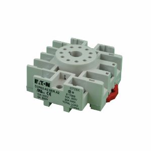EATON D3PA3 D3 Socket, Used With D3Pr3, D3Pf3, And D3Pr5 Relays, Trfp Timers | BJ2CUL 20XG08
