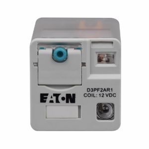 EATON D3PF2AA1 General-Purpose Relay, D3, Full Featured Cover, 8 Pins, 110 Vdc Coil, Octal Terminal | BJ2CUH