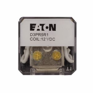 EATON D3PR5R1 General Purpose Plug-In Relay, D3Pr, St And ard Relay, Test Button, 12 Vdc | BJ2CUY