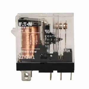 EATON D4PR1A General-Purpose Relay, D4, Plain Cover, 120V Coil, Spdt Contact Configuration | BJ2CWN