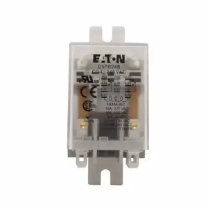 EATON D5PR24A General Purpose Plug-In Relay, D5Pr, St And ard Relay, 120 Vac, Dpdt | BJ2CXH