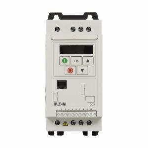 EATON DC1-344D1NN-A20CE1 Powerxl Dc1 Frequenzumrichter mit einstellbarer Niederspannung, IP20, 480 V Eingang/460 V Ausgang, 2 PS | BJ2EMP 20RA54