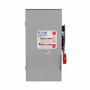 EATON DCU1104UPM Heavy Duty Dc Disconnect, 200 A, Nema 4, Painted Steel, Non-Fusible | BJ2FAL