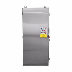 EATON DCG4065FWM Heavy-Duty Dc Disconnect, 400A, Solar, Grade 304 Stainless Steel, Fusible, Grounded | BJ2EWC