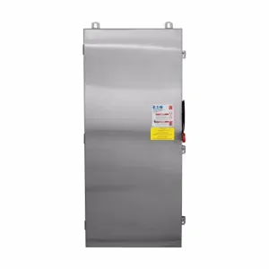 EATON DCG3065FXM Heavy-Duty Dc Disconnect, 400A, Grade 316 Stainless Steel, Fusible, Grounded | BJ2EVD