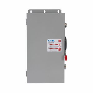 EATON DCG2064URM Heavy-Duty Dc Disconnect, 200A, Solar, Painted Galvanized Steel, Non-Fusible, Grounded | BJ2ERF