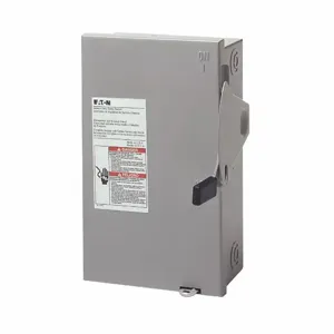 EATON DH321FRB-CSA General Duty Cartridge Fuse Safety Switch, 30 A, Nema 3R, Painted Galvanized Steel | BJ2HGR