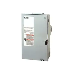 EATON DG221URB General Duty Non-Fusible Safety Switch, Single-Throw, 30 A, 240 V, Nema 3R, Rainproof | BJ2GDH