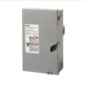 EATON DG321NRB General Duty Cartridge Fuse Safety Switch, Nema 3R, Painted Galvanized Steel | BJ2GEP 32UJ81