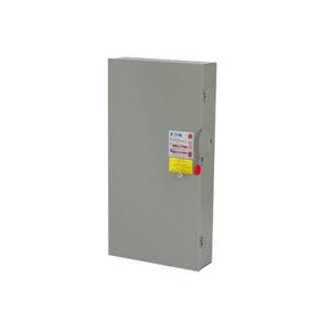 EATON DH365UDK-GCL Custom Single-Throw Non-Fused Safety Switch, Mill-Duty Rated, 400 A, Nema 12 | BJ2JYN
