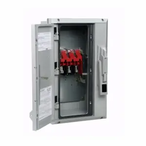 EATON DH222NCK Heavy Duty Single-Throw Fused Safety Switch, 60 A, Nema 12/3R, Painted Galvanized Steel | BJ2GKW