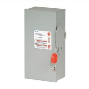 EATON DH361NGK Heavy Duty Single-Throw Fused Safety Switch, 30 A, Nema 1, Painted Steel, Class H | BJ2JBK