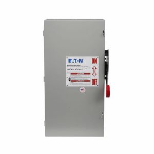 EATON DH363UGK2 Kundenspezifischer, nicht abgesicherter Sicherheitsschalter mit einmaliger Umschaltung, 100 Aema 1, lackierter Stahl | BJ2JNE