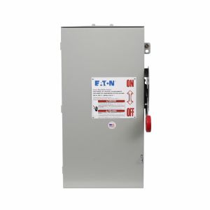 EATON DH323NRK-CSA Auxiliary Power Switch, 100 A, Nema 3R, Painted Galvanized Steel, Class H | BJ2HMD