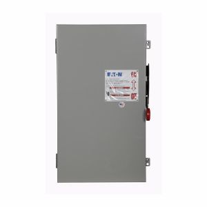 EATON DH224NGK Heavy Duty Single-Throw Fused Safety Switch, Enhanced Visible Blade, 200 A, Nema 1 | BJ2GNV