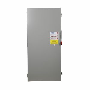 EATON DH326FGK Enhanced Visible Blade Single-Throw Safety Switch, 600 A, Nema 1, Painted Steel, Class H | BJ2HTV