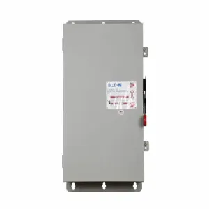 EATON DH324FDK Heavy Duty Single-Throw Fused Safety Switch, 200 A, Nema 12/3R, Painted Galvanized Steel | BJ2HNB