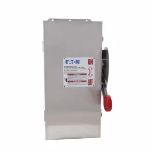 EATON DH321FWK-GCL Custom Single-Throw Fused Safety Switch, Mill-Duty, Dust-Tight, 30 A, Nema 4X | BJ2HGY