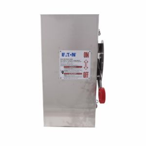 EATON DH321NWK Enhanced Visible Blade Single-Throw Safety Switch, Corrosion Resistant, 30 A, Nema 4X | BJ2HHV