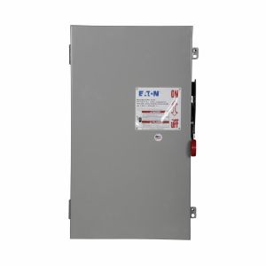 EATON DH324NGK Heavy Duty Single-Throw Fused Safety Switch, 200 A, Nema 1, Painted Steel, Class H | BJ2HPK