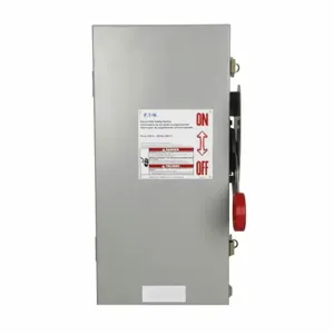 EATON DH363UDK2WR Heavy Duty Receptacle Safety Switch, Receptacle Switch, Crouse-Hinds Arktitet? Receptacle | BJ2JND