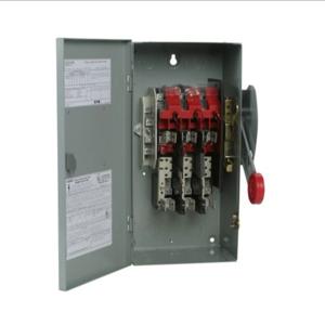 EATON DH362NGK Heavy Duty Single-Throw Fused Safety Switch, 60 A, Nema 1, Painted Steel, Class H | BJ2JFX