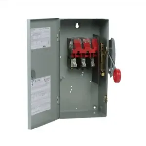 EATON DH362UGK-CSA Custom Single-Throw Non-Fused Safety Switch, Single-Throw, 60 A, Nema 1, Painted Steel | BJ2JHC