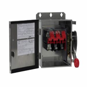 EATON DH362UWK-GCL Custom Single-Throw Non-Fused Safety Switch, Mill-Duty Rated, 60 A, Nema 4X | BJ2JHM