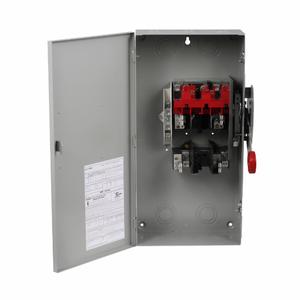 EATON DH363NGKCB Single Heavy Duty Safety Switch, 600 VAC, 100 A, 3 Poles | BJ2JLL