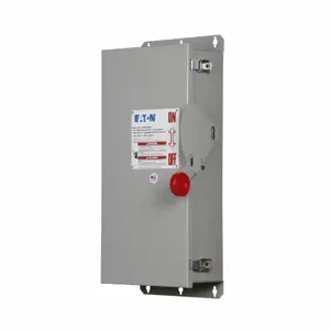 EATON DH363NDKCB Single Heavy Duty Safety Switch, 600 VAC, 100 A, 3 Poles | BJ2JLJ