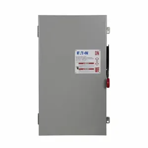 EATON DH364FGK Custom Single-Throw Fused Safety Switch, 200 A, Nema 1, Painted Steel, Class H | BJ2JQM 32UJ70