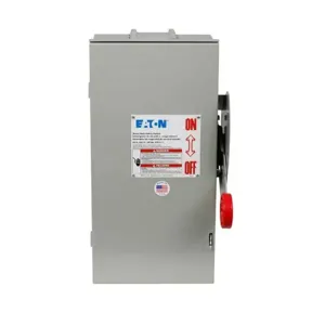 EATON DH365UWK316 Custom Single-Throw Non-Fused Safety Switch, Single-Throw, 400 A, Nema 4X | BJ2KAH