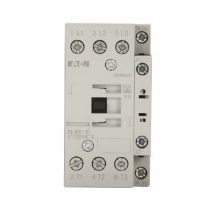EATON DILM17-10(RDC130) IEC Mini Contactor, 17A, 110-130 Vdc, 1No, 18A, Frame C, 45 Mm, 2, 3/ 5, 5 | BJ2LCA