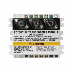 EATON DOPTMLN Molded Case Circuit Breaker Accessory Transformer, Potential Transformer Module | BJ2LHR