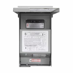 EATON DPF222RGF20WTST Klimaanlagen-Trennschalter, 60 A abgesichert, metallisch | BJ2LJM